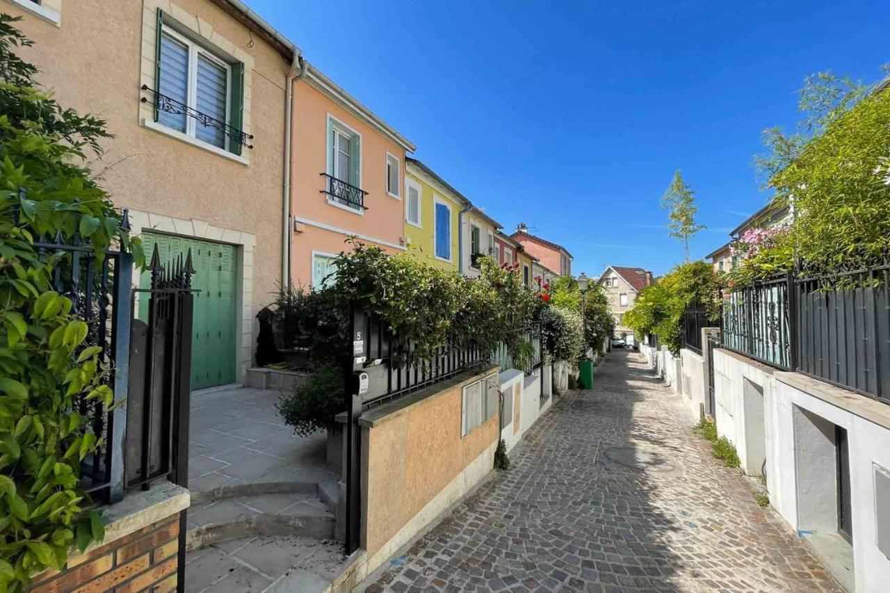 Charming Townhouse With Garden In The City Of Love Paris Exterior foto