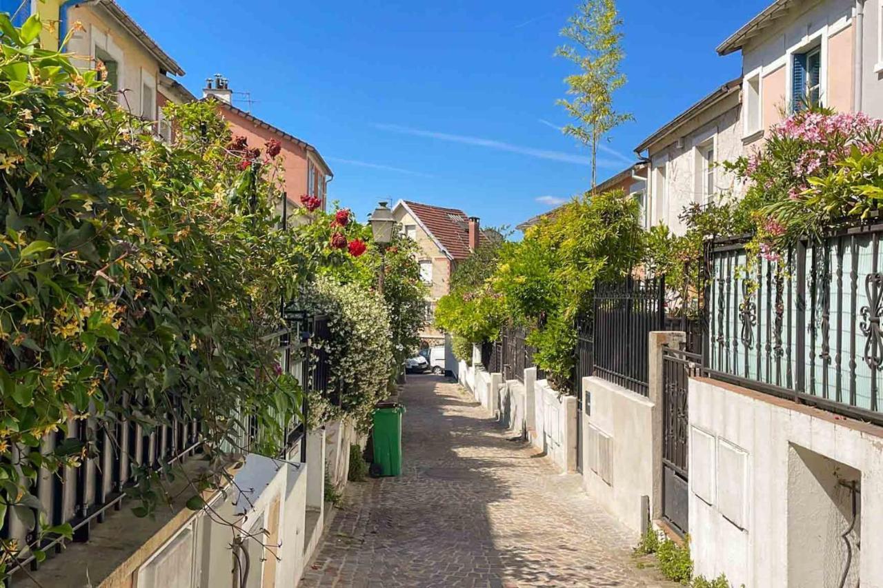 Charming Townhouse With Garden In The City Of Love Paris Exterior foto